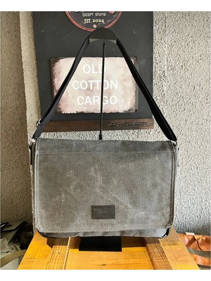 Old Cotton Cargo Laptop Çantası 7171 5 Boıse Computer Bag W32 H 40 D 10