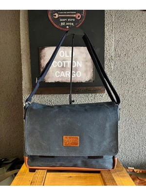 Old Cotton Cargo Laptop Çantası 7171 5 Boıse Computer Bag W32 H 40 D 10