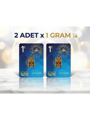 Ahlatcı 24 Ayar 2 gr Külçe Altın