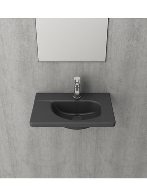Bocchı Bocchi Taormina Arch Lavabo, 45 Cm, Mat Antrasit