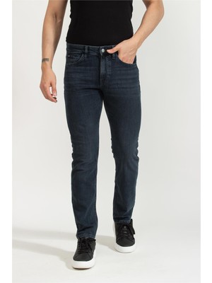Boss Erkek Jean Pantolon Mavi