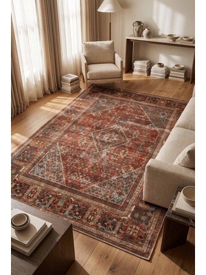 Foldy Outlet 230x290cm Vintage Desenli Digital Baskı Halı OLT 05