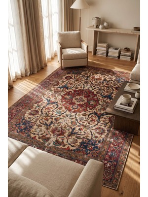 Foldy Outlet 255x350cm Vintage Desenli Digital Baskı Halı OLT 03