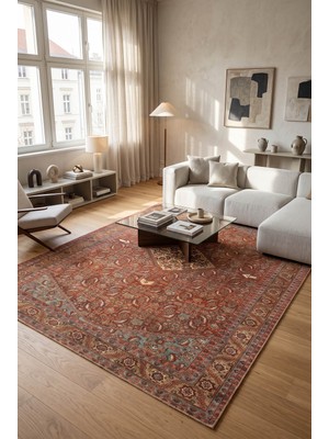 Artloop Outlet 150x230 cm Vintage Desenli Digital Baskı Halı OLT 11