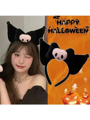 Syn Shop Sanrio Kuromi Cosplay Lolita Y2K Kpop Kulaklı Taç Tanç Saç Bandı Aksesuar Kadın Genç Kız Çocuk