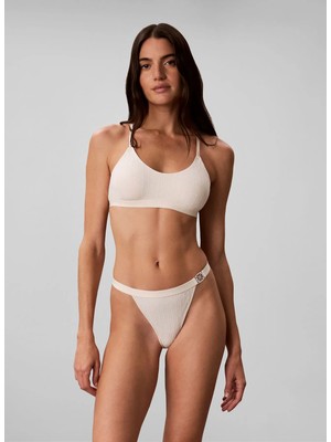 Calvin Klein LV00QF9096 Ck Women Fildişi Kadın Bikini Külot