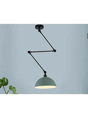 Bomii Mylights Retro Rustik Metal Akrobat Avize Suyeşili 30 cm