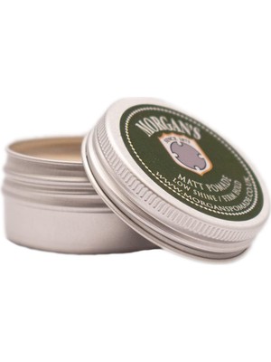 Morgan's Pomade Low Shine Firm Hold Matt Pomade -Sert Tutuş, Mat Saç Şekillendirici Pomad 15 gr (Deneme Cep Boy)