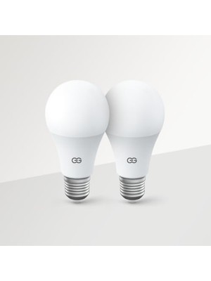 Bomii 2'li LED Ampul 5W Beyaz Işık E27 (6500K 475 Lümen 2 Adet)