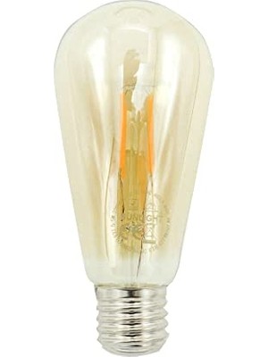 Marmara Avm LED Ampul, Sunlight Armut Rustik 4 W Amber