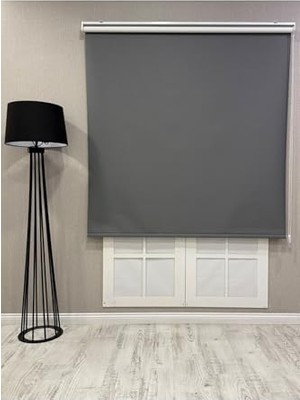 Bomii Stor Perde, %100 Işık Geçirmez Blackout, Antrasit Gri, 270 x 200