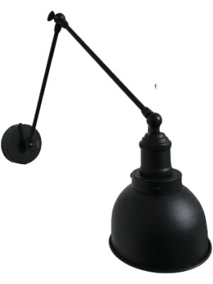Bomii Riolight Retro Üç Mafsallı Hareketli Başlık Metal Aplik RIO000984