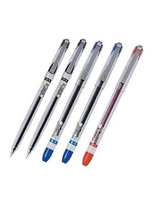 Bomii My Gel 0.5 mm Ince Iğne Uçlu Jel Kalem 5 Adet (2 Siyah 2 Mavi 1 Kırmızı)