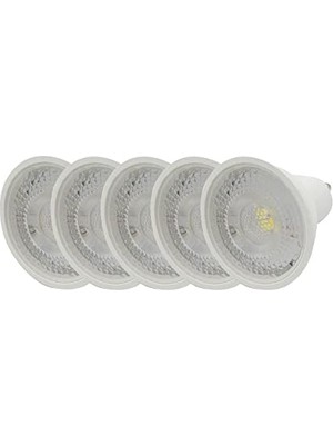 Marmara Avm Sunlight LED Çanak Spot Ampul 4W GU10 Beyaz 6500K 5 Adet