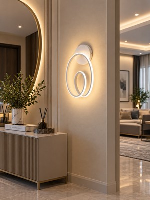 Markatech Lucca Beyaz Gün Işığı LED Aplik