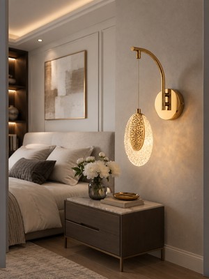 Markatech Elmas Gold 3 Renk LED Aplik