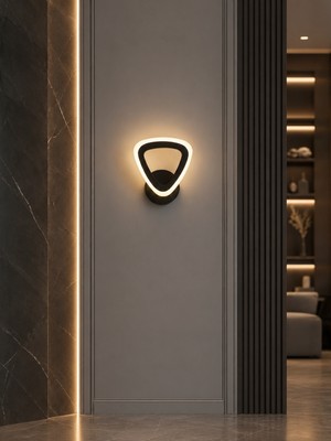 Markatech MS39006-1 Siyah 3 Renk LED Aplik 1 Adet