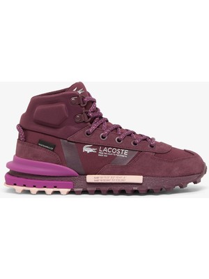 Lacoste Elite Active Winter Mid Kadın Bordo Bot752SFA0070AUS