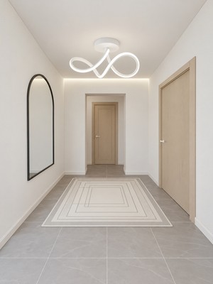 Markatech Casabella Beyaz Modern Plafonyer Beyaz Ledli Avize