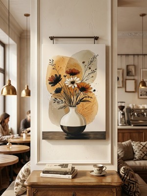 Ahmet Muratoğlu Tablo 60X90 cm Büyük Boy Kafe ve Salon Hediyelik Duvar Aksesuarı