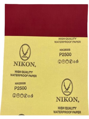 Nikon 2500S Otomotiv Su Zımparası 2500 Kum