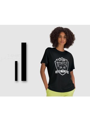 Bk Gift Motorsiklet Tasarımlı Kadın Siyah T-Shirt -18, Arkadaşa Hediye, Doğum Günü Hediyesi, Sevgili Hediyesi x Large