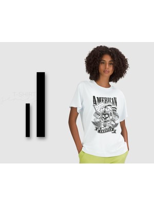 Bk Gift Motorsiklet Tasarımlı Kadın Beyaz T-Shirt -6, Arkadaşa Hediye, Doğum Günü Hediyesi, Sevgili Hediyesi Xx Large