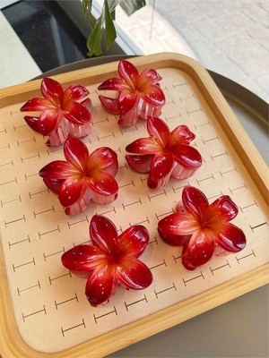 OFİ 12'li Lotus Toka 5 cm - Kırmızı