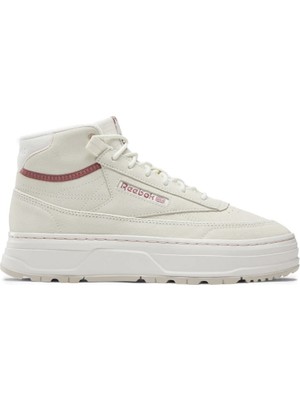 Reebok 100033114 Club C Geo Mind Kadın Sneaker Spor Ayakkabı Kırık Beyaz