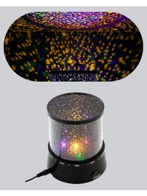 Royaleks If Odayı Yıldızlarla Dolduran Galaxy Efektli LED Projektör Işık