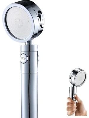 Royaleks If Sağlam Metal Hortum Bağlantılı, 360° Hareketli Duş Başlığı