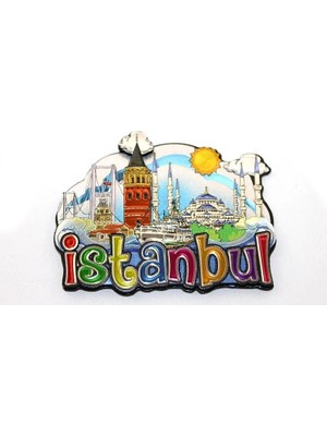 Mudanis If Istanbul Temalı Silikon Magnet TCX2238