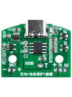 Ceylan Adam Alkatronik Type C USB Masa Lamba Dokunmatik LED Dimmer Gece Lambası 3.7V Lion Lityum Pil Şarj 8W Parlaklık Kont