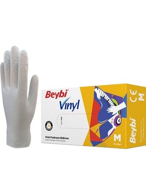 Ceylan Adam Vınyl (Vinil) Eldiven (Temizlik, Gıda, Kuaför, Bahçe, Iş Eldiveni) (Medium (Orta))