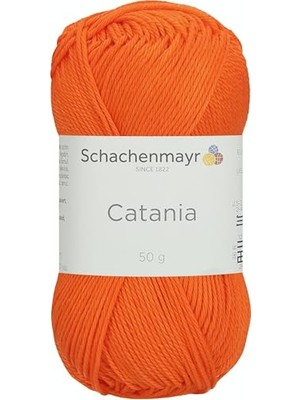 Ceylan Adam Catania, 50G Neon Turuncu El Örgü Ipliği