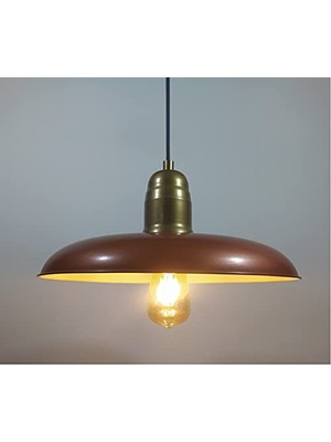 Ceylan Adam Mylights Bakır Metal Sarkıt Avize Retro Rustik Vintage Avize
