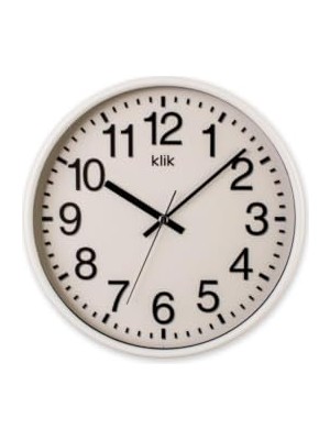 Ceylan Adam Venüs Minimalist Duvar Saati 26 cm Beyaz K-Venus-Beyaz C320.230