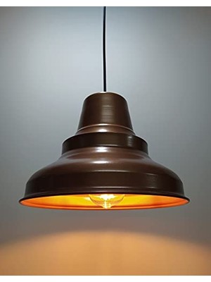 Ceylan Adam Mylights Retro Rustik Mat Bakır Metal Sarkıt Avize