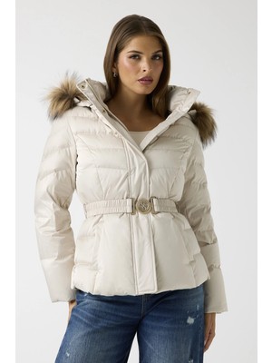 Guess Kadın Kuş Tüyü Şişme Mont W5BL31W2802