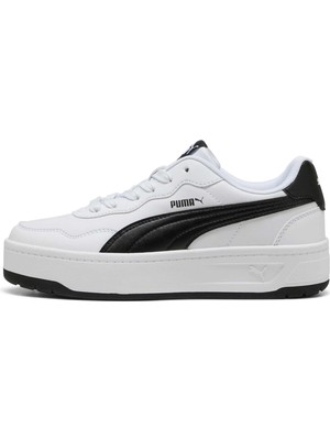 Puma Court Lally Sky 400368 03 Ünisex Sneaker Spor Ayakkabı Beyaz Siyah