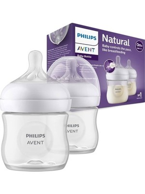 Aktif Bebek Philips Avent Natural Response Pp 2'li Biberon Seti, 0+ Ay 125ML SYC900/02