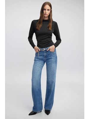 İpekyol Ipekyol Kadın Kot Pantolon IW6250018013