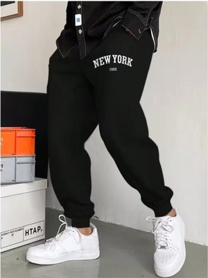Hai Collection Haı Collectıon New York Siyah Oversize Pamuk Pantolon Unisex