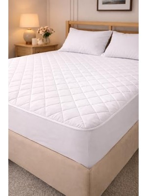 Kadıoğlu Ticaret Adelya Mikrofiber Alez Kapitone Fitted Yatak Koruyucu Alez (16 Ebat) (70 x 110)