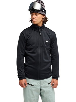Quiksilver Steep Point Fz Fleece Erkek Siyah Polar