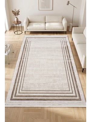 Merinos Arden %100 Akrilik Saçaklı Yumuşak Dokulu Modern Salon Oturma Odası Halısı 72821-70