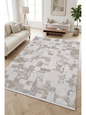 Merinos Arden %100 Akrilik Saçaklı Yumuşak Dokulu Modern Salon Oturma Odası Halısı 72487-957
