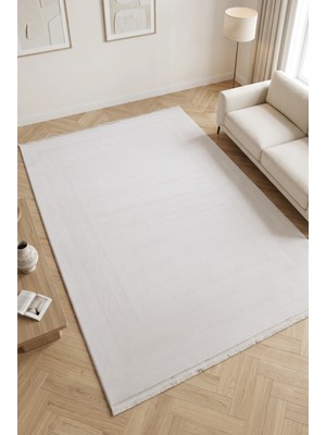 Merinos Arden %100 Akrilik Saçaklı Yumuşak Dokulu Modern Salon Oturma Odası Halısı 79422-60