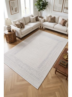 Merinos Arden %100 Akrilik Saçaklı Yumuşak Dokulu Modern Salon Oturma Odası Halısı 72484-62
