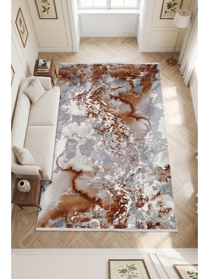 Merinos Therapy %100 Akrilik Premium Yumuşak Dokulu Modern Salon Oturma Odası Halısı 19112-20